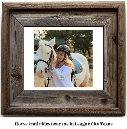 horse trail rides near me in League City, Texas